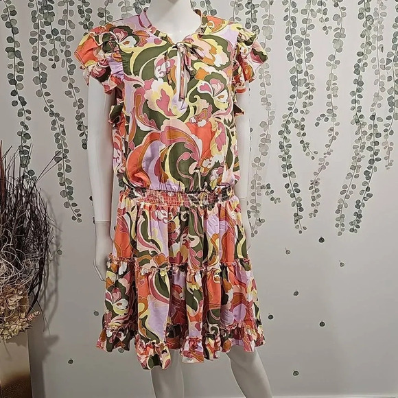 Show Me Your MuMu Wild Dreams Mini Dress Sz XXL - Picture 3 of 11
